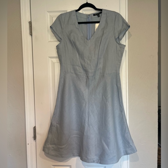 NWT Brooks Brothers Linen Shift Dress - Picture 7 of 11